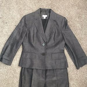 Ann Taylor LOFT silk suit